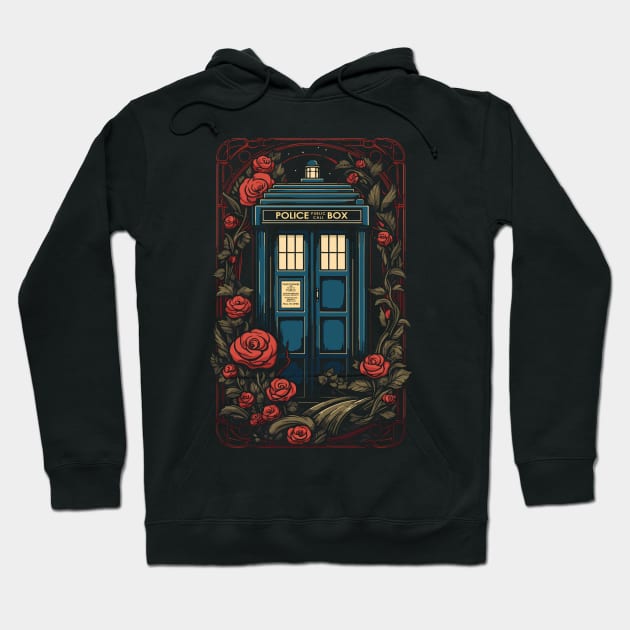 TARIDS - Floral Card Design Hoodie by DesignedbyWizards